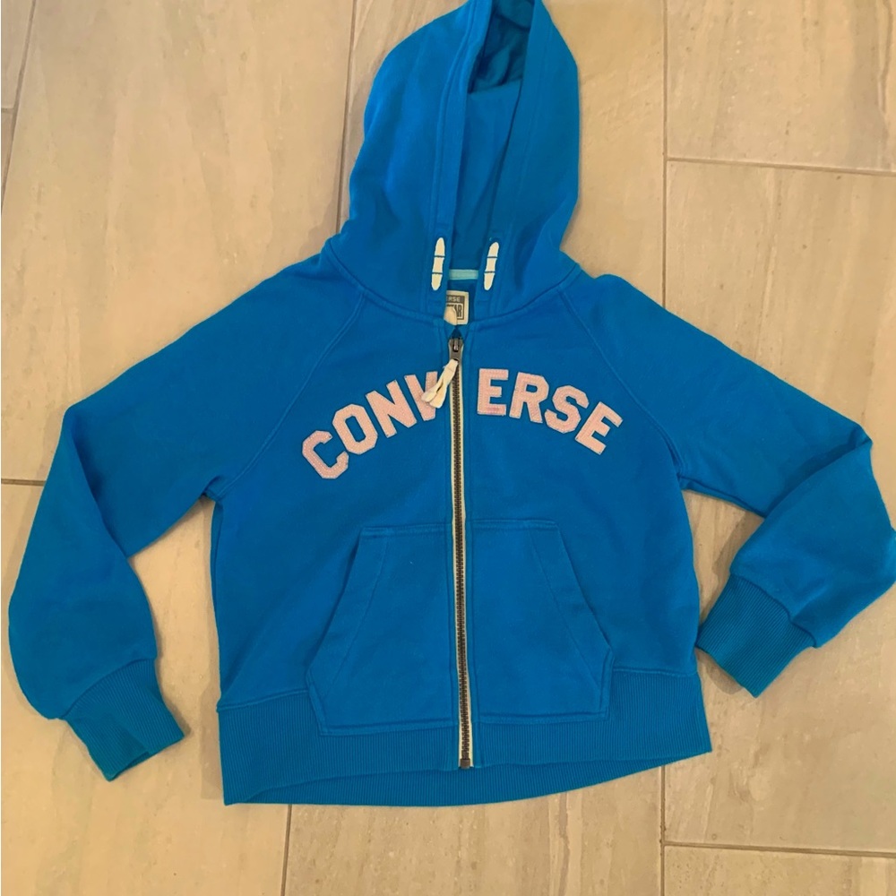 Converse All Star Size 10-12 Zip Hoody Jacket